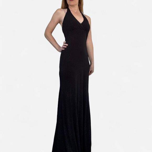 City Triangles Black Halter Dress S - Picture 1 of 8